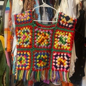 Handmade crochet top